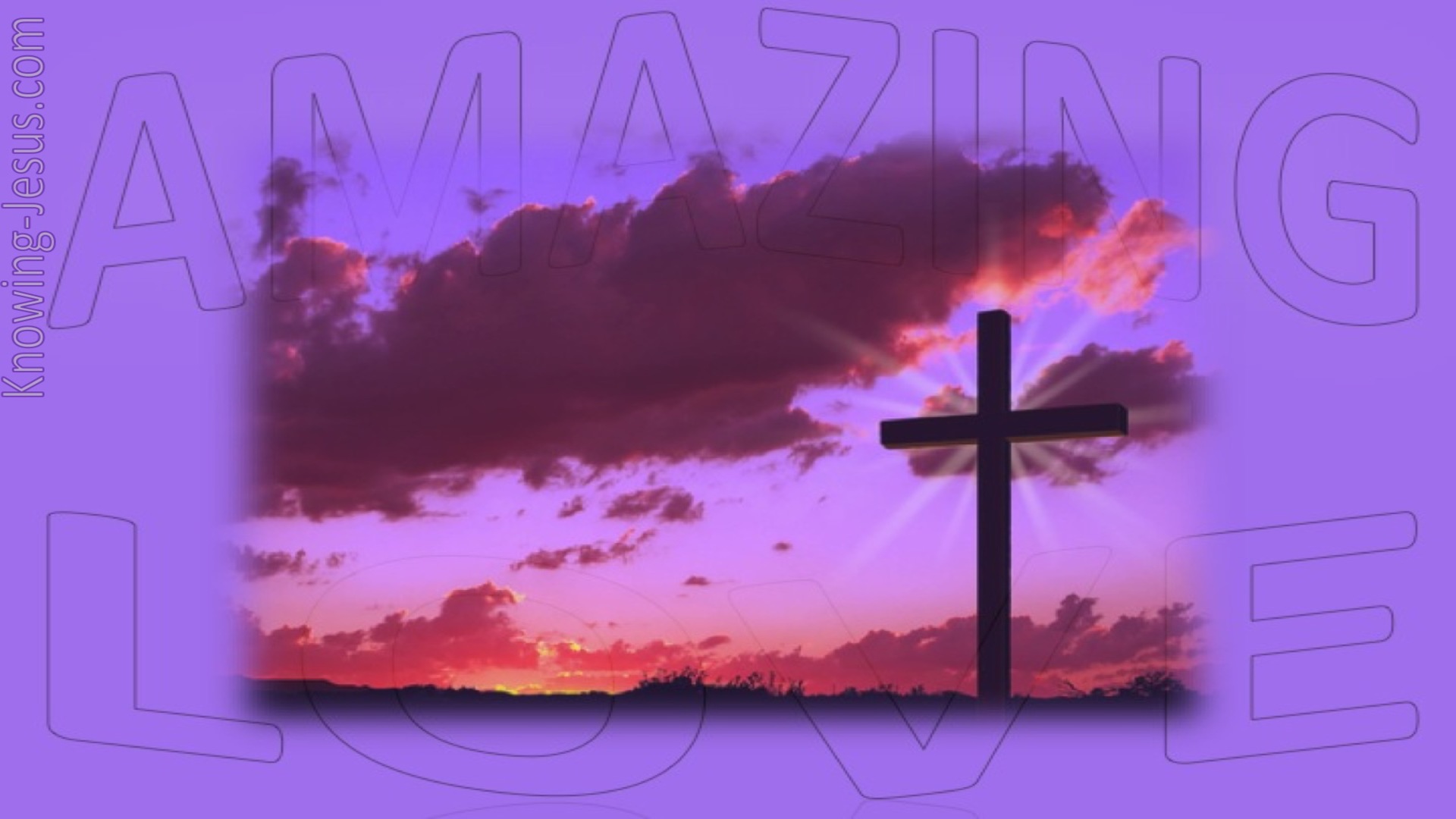 Amazing Love (devotional) (purple)
